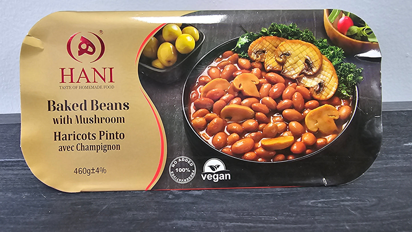 Baked Beans With Mushroom Hani