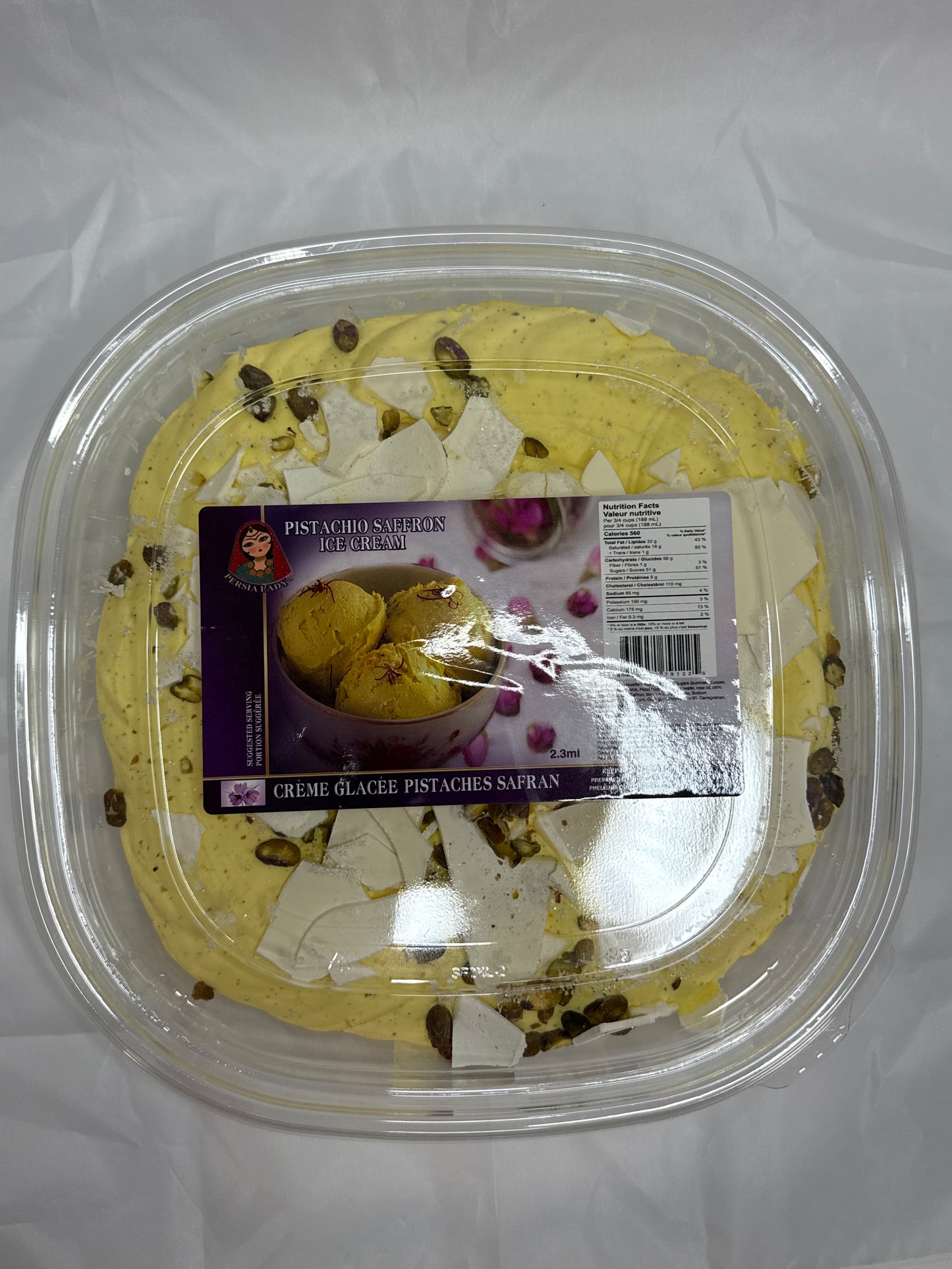Party Size Saffron Ice Cream