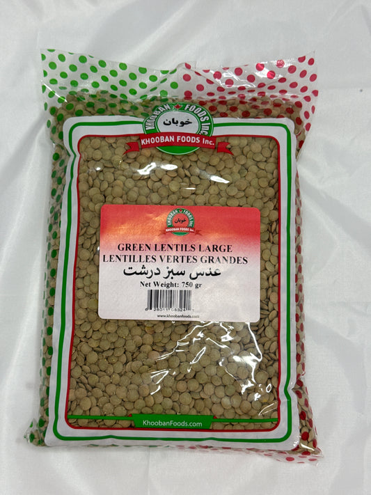 Green Lentils Khooban